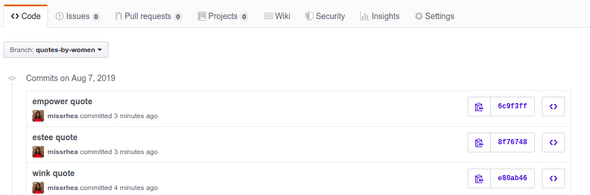 Pushed commits to GitHub